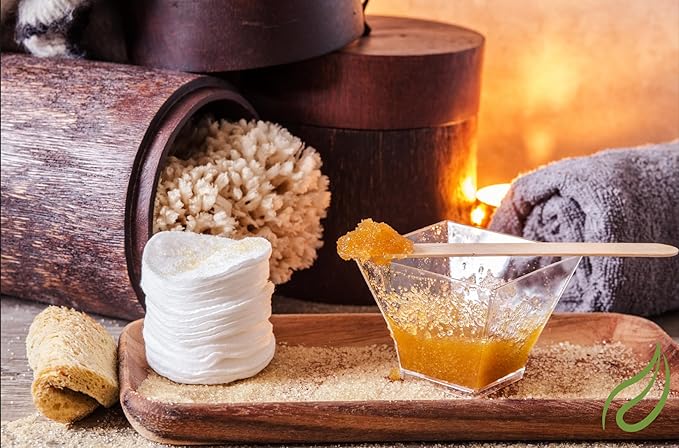 Sandalwood Sugar Body Scrub – Exfoliating & Moisturizing Scrub with Premium Oils & Fair-Trade Sugar – Body, Hand & Foot Scrub – Vegan & Natural Skincare – 10 oz Jar – Made in USA