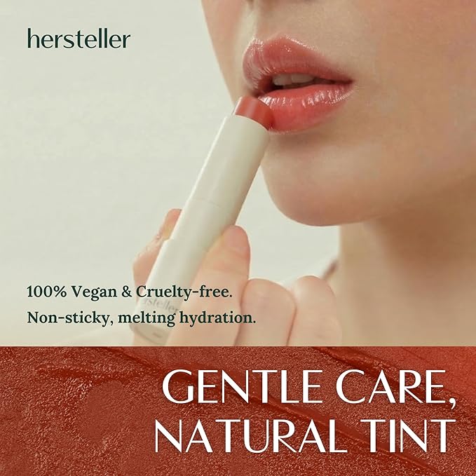 hersteller Nearby Recharging Lip Balm Vegan Butter Complex Intensive Moisturizing Treatment for Dry Lips and Cheek Natural Healthy Colors (Sunset Coral)
