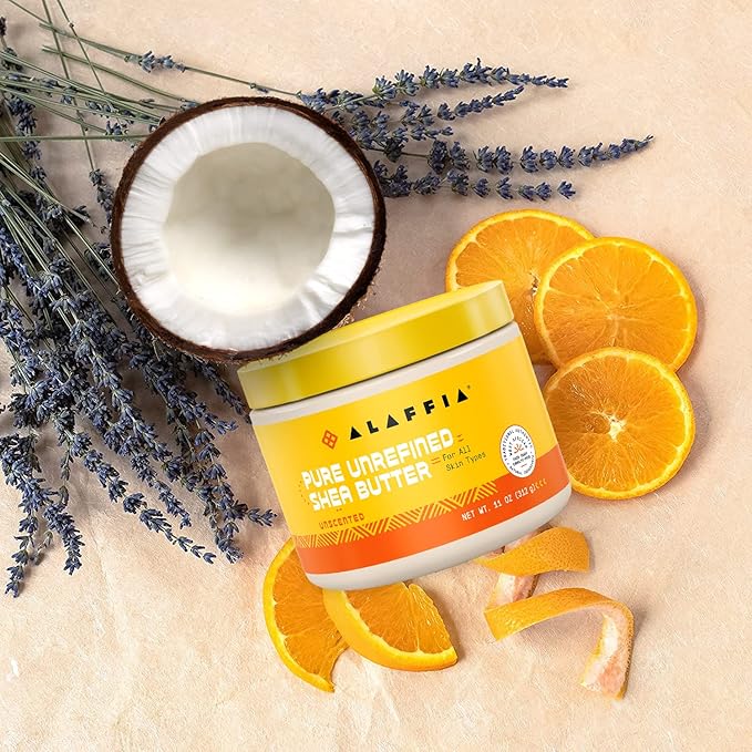 Alaffia Butter Body Shea Unscentd, 11 oz