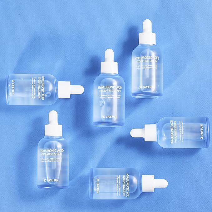 Jayjun Hyaluronic Acid Hydrating Serum 50ml / 1.69 fl oz – Deep Moisture Plumping Face Serum with 3-Layer Hyaluronic Acid, Skin Barrier Strengthening, Dermatologist Tested Korean Skincare