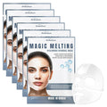Hyaluronic Acid Hydrogel Face Mask – Deep Hydration, Pore Refining & Anti-Aging Wrinkle Care – Dermatologist Tested Korean Skin Care – Vegan, Cruelty-Free, Clean Beauty – Pack of 6