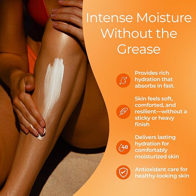 Tree To Tub Shea Body Butter for Dry, Extremely Dry, Sensitive Skin - Moisturizing Body Cream for Women & Men, Hydrating Body Lotion Moisturizer w/Vitamin C, Organic Cocoa, Citrus Scent