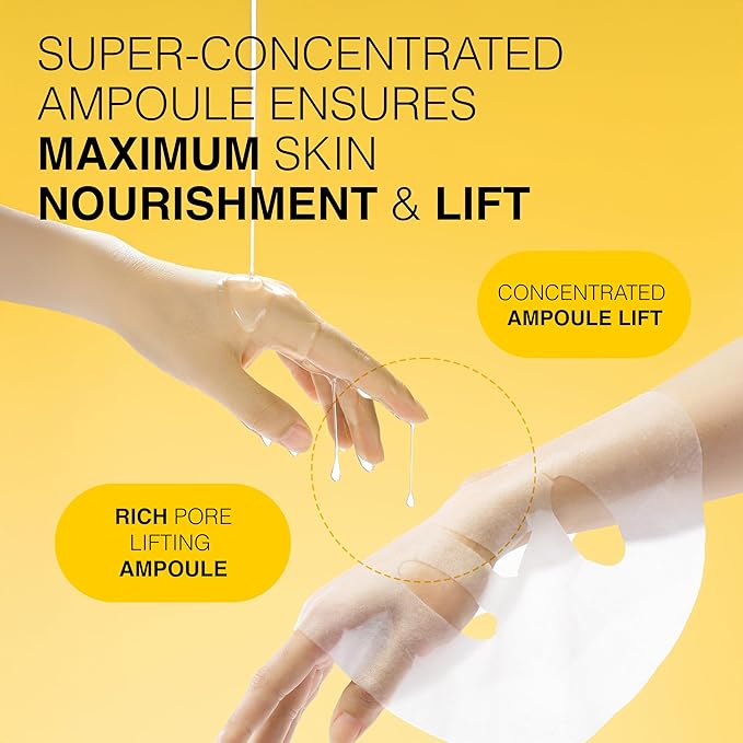 Be-Hope Vegan Luxury Mask Collection – Radiance & Pore Lifting Variants – Hydrating, Firming & Vegan Skincare Formula (Pore Lifting)