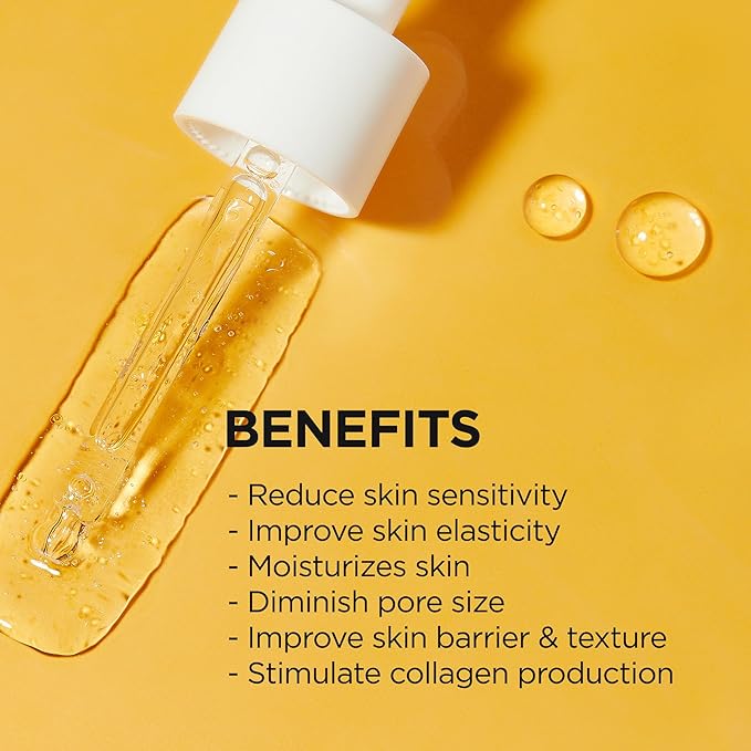 DERMALOGY by NEOGEN Real 2.5% Peptide Serum for Face with Firming Capsule for Skin Vitality, Elasticity, Moisturizing, Lifting, Wrinkle Care 30ml/1.01 FL.oz
