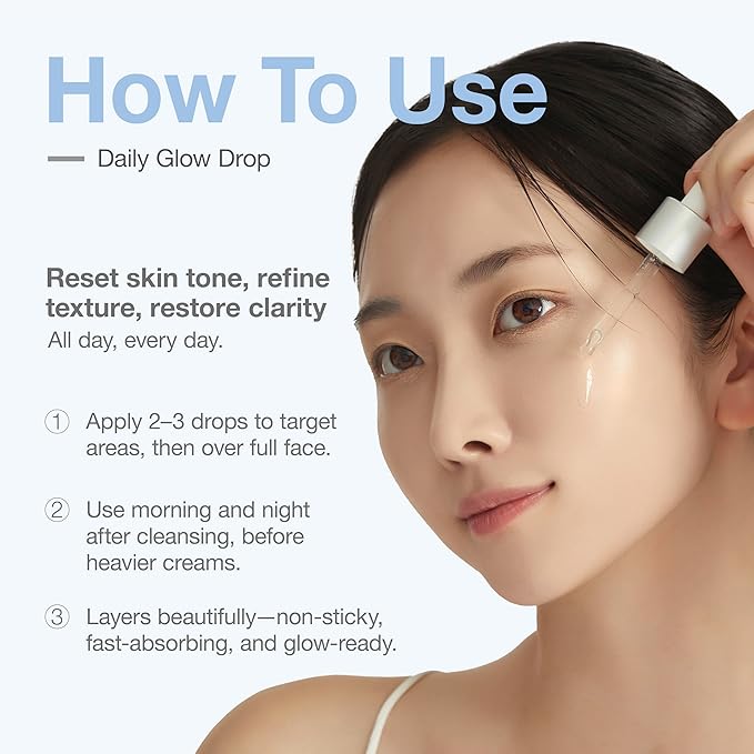 Niacinamide + Hyaluronic Brightening Deep Dive Serum,10% Brightening Complex, Deep Hydration Glow & Smooth Texture, Fragrance-Free, 30ml(1.01 fl oz)