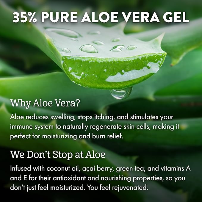 ALOE UP Spa Collection After Sun Light Moisturizer – Hydrating Aloe Vera Lotion with Vitamin E – Lightweight, Soothing & Fast Absorbing – Mineral Oil Free, Peach-Apricot Scent – 4 Oz