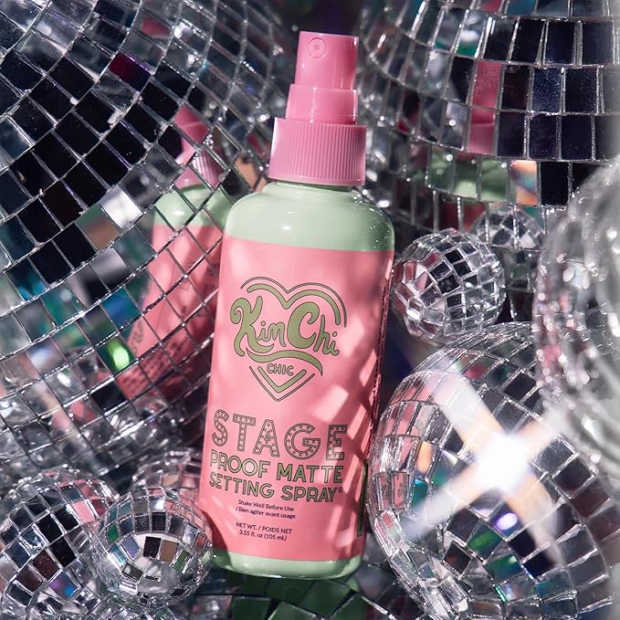 KimChiChic Beauty Stage Proof Matte Setting Spray, Makeup Finishing Mist and Fixative for All Skin Types, 3.55 fl oz