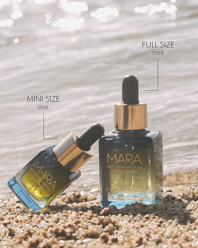MARA Universal Face Oil – Hydrating & Anti-Aging Face Oil with Algae, Moringa & Superfood Oils – Glow-Boosting Facial Oil to Plump, Firm & Smooth Skin (0.5 oz / 15 ml)