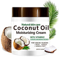 Coconut Oil Cream. Spa size 10.5 oz Moisturizing Cream. Coconut Oil for Face, Hands, Hair. Intense Hydration For Dry skin