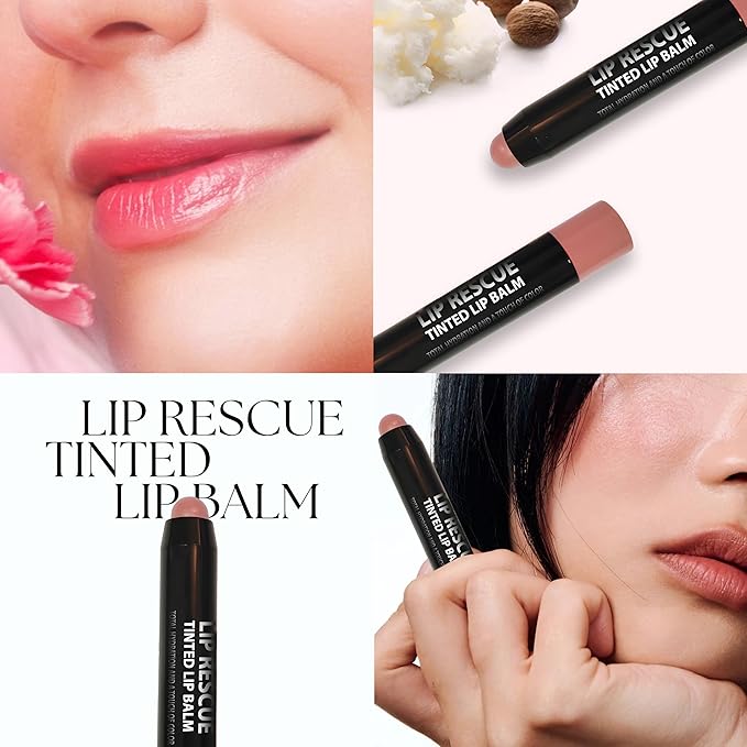 Sorme' Treatment Cosmetics Lip Rescue Tinted Lip Balm, Juicy, 0.112 Fl Oz