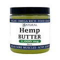 Zatural Hemp Butter 1,000mg Handcrafted Vegan, Soothing, Moisturizing, Food Grade