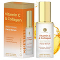 Vitamin C Serum For Face with Collagen – Dermatologist Tested, Anti Aging, Korean Skin Care – Fades Look of Dark Spots, Smooths Fine Lines, Firms & Hydrates – Clean Beauty – 1.69 Fl. Oz