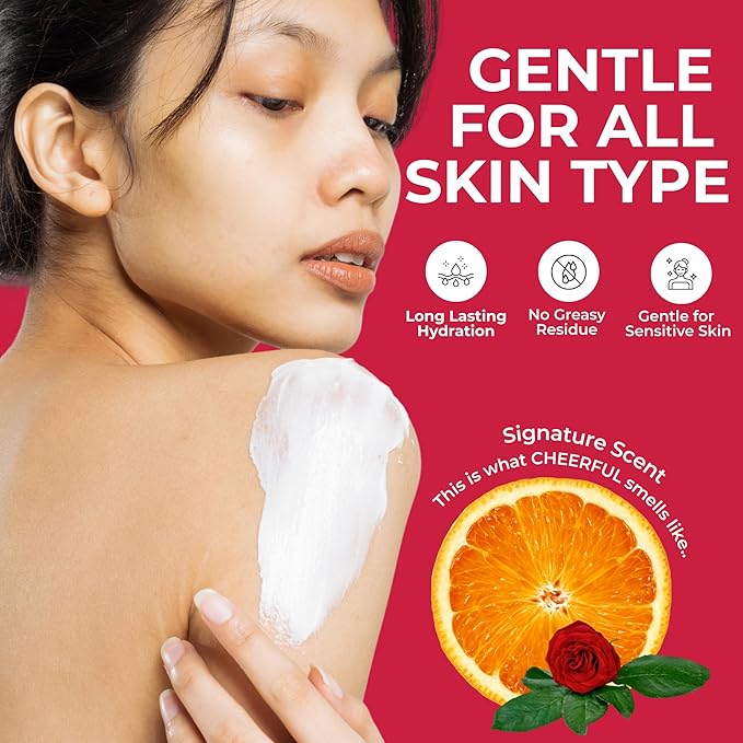 DANI Naturals Citrus Rose Hydrating Lotion, Vegan Paraben-Free, Made with Organic Ingredients, 12 fl oz