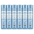 Dr. Bronner’s Organic Lip Balm 6-Pack (.15oz) Natural, Moisturizing, Petroleum-Free Lip Moisturizer with Beeswax & Avocado Oil for Dry Lips, Men & Women - Unscented