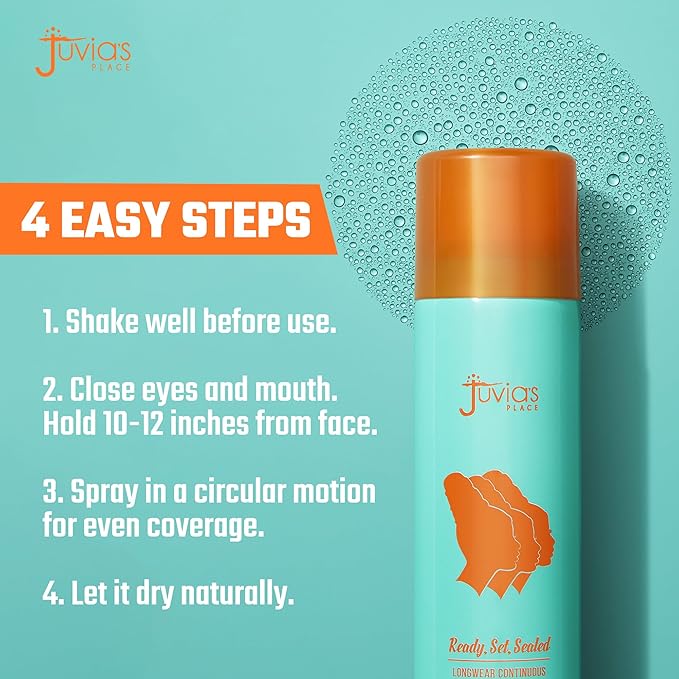 Juvia's Place - Longwear Continuous Mattifying Setting Spray - Ready Set Sealed