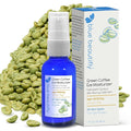 Blue Beautifly Green Coffee Under Eye Cream - Go-To Instant Eye Bag Remover - Reduces Puffiness/Dark Circles - Triple-Caffeinated with Coffee Bean Extract, Coffee Oil & Coffee Essential Oil - 1 fl oz
