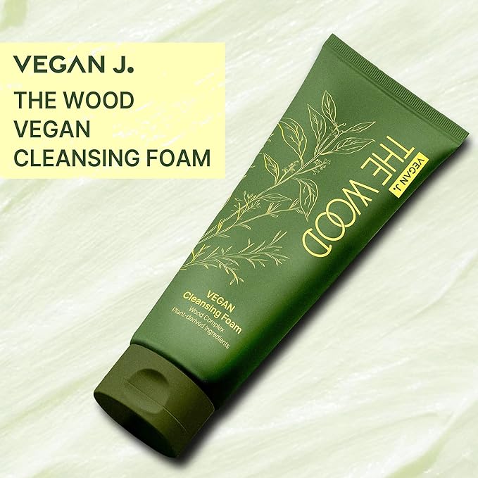 The Wood Vegan Cleansing Foam | Cleans 99.37% Impurities | Vegan Certified (50, Grams)