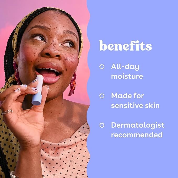 eos Limited Edition Lip Balm, Blueberry Lavender, Pistachio Gelato - Moisturizing, Hydrating Lip Balm, For Dry Lips, Shea Butter, Gift Set, Cruelty-Free, 0.14 oz, 2-Pack