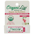 OrganiLip Lip Balm, Cherry Flavor, Ultra Hydrating Lip Moisturizer for Cracked or Dry Lips, Infused With Organic Sea Buckthorn, Oval Shaped Tube, USDA Certified Organic, 1 Pack