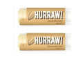 Hurraw! Almond Lip Balm, 2 Pack: Organic, Certified Vegan, Cruelty and Gluten Free. Non-GMO, 100% Natural Ingredients. Bee, Shea, Soy and Palm Free. Made in USA