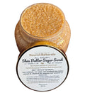 Shea Butter Sugar Scrub, 2-in-1 All Natural Full Body Exfoliant and Moisturizer, 5 Simple Ingredients for Full Body Care, Nontoxic, Winter Shower Scrub, Cinnamon Oil