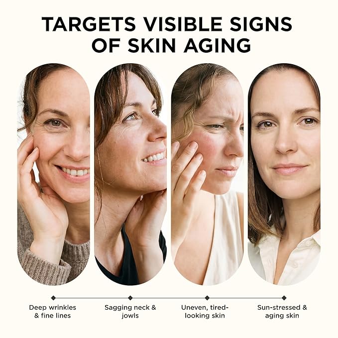 Advanced Peptide Firming Serum: Olivita Liquid Solution Serum with Matrixyl 3000, Matrixyl Synthe-6 & Argireline, Collagen Peptides for Wrinkles, Sagging & Loss of Firmness