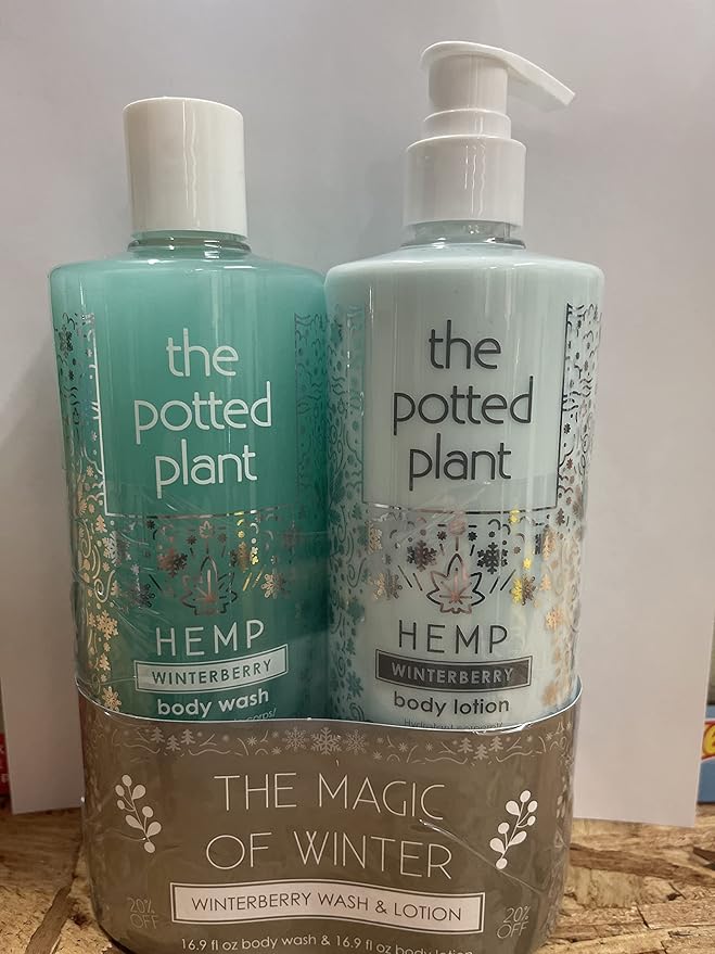 The Potted Plant Winterberry Duo - Lotion & Body Wash 16.5 oz Duo