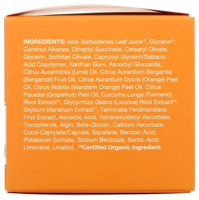 Avalon Organics Gel Cream Moisturizer with Vitamin C, 1.7 Oz