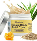 Clearbody Organics Manuka Honey Cream - Oatmeal Lotion - 4 Fl Oz - Eczema Cream - Natural Ointment for Eczema Manuka Honey Hydration Body Lotion