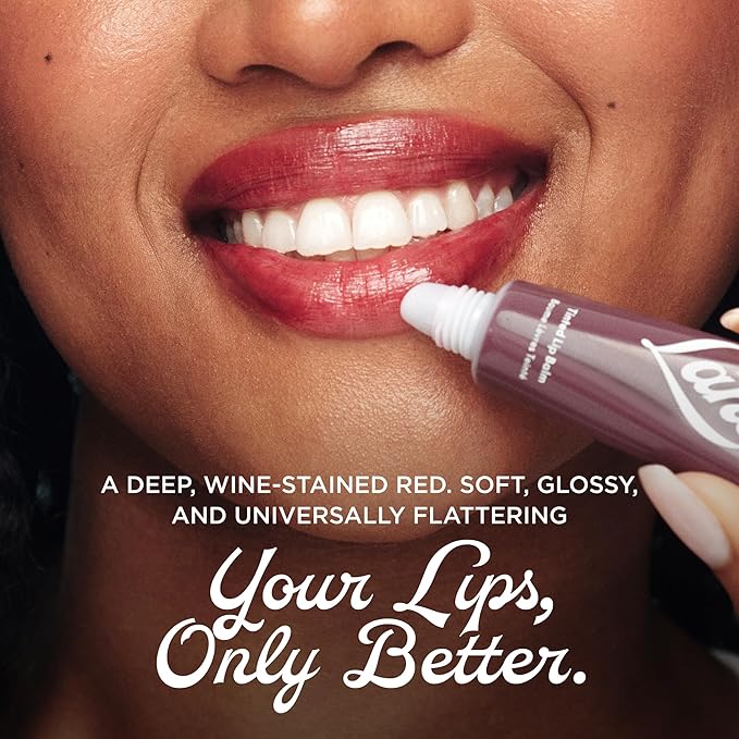 Lanolips Tinted Lip Balm - Enriched with Lanolin Oil for Shine & Hydration - Hydrating Tinted Lip Gloss Tube - Spice (12.5g / 0.44oz)