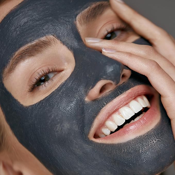Dead Sea Mud Mask for Face and Body - Clay Mask for Blackhead Remover, Acne Treatment and Pore Minimizer - Organic Mask for Men & Women - Deep Cleansing Recovery for Skincare