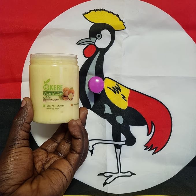 Okere Nilotica Shea Butter | Raw & Pure from Uganda | 08 OZ JAR