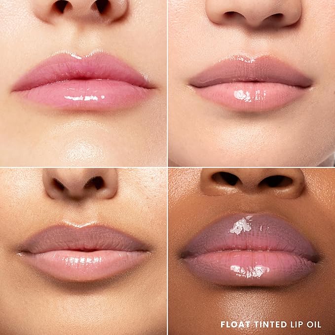 Karuna Skin - Tinted Lip Oil, Soothing & Moisturizing Lip Products with Peptides, Antioxidants, Hydrating Flattering Vegan Lip Tint, Float, 4.8 mL/0.19 fl. oz