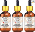 Greenwood Essential Pure Papaya Seed Oil (Carica Papaya) with Glass Dropper Cold Pressed (Pack of Three) 100ml X 3 (10 oz)