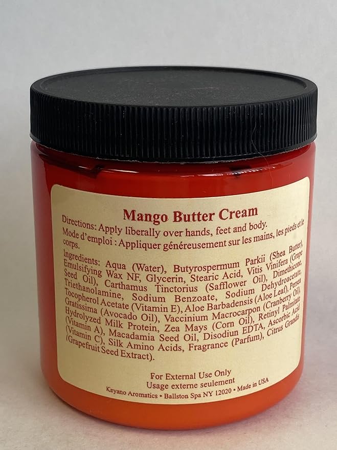 Keyano Aromatics Mango Butter Cream 10 Oz.