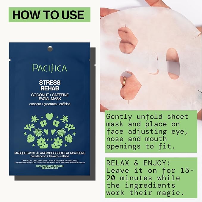 Pacifica Sheet Masks for Face