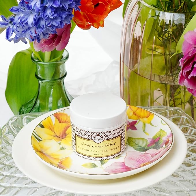 Jaqua Sweet Cream Verbena Whipped Organic Sugar Scrub