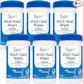 The Pharma-C Company - Witch Hazel Wipes [6 canisters] - Daily Toner & Astringent Cleansing Cloths for Face