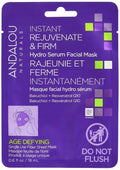 Andalou Naturals, Age Defying Instant Rejuvenate & Firm Sheet Mask