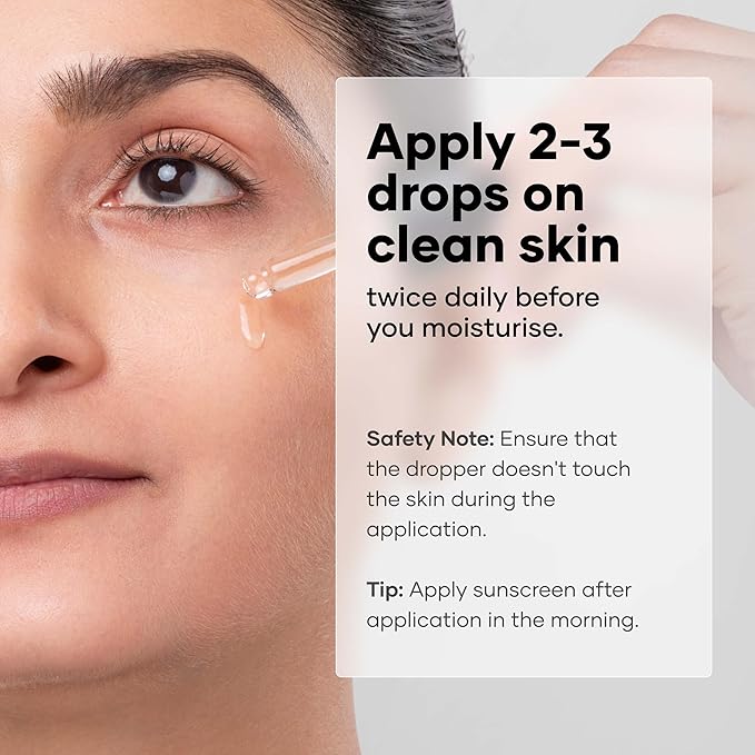 Cureskin Anti-Wrinkle & Anti-Aging Face Serum with Peptides & Hyaluronic Acid | Reduces Fine Lines & Expression Lines | Improves Skin Firmness & Smoothness | 20ml
