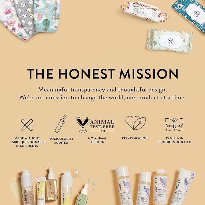 The Honest Company Eczema Soothing Therapy Cream and Skin Protectant, Naturally Derived, Gentle for Baby, Prebiotics Colloidal Oatmeal, 7 oz