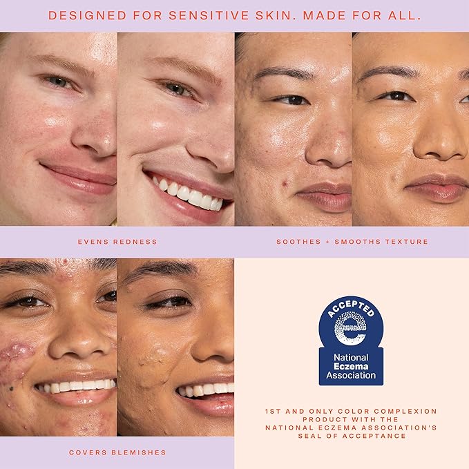 Tower 28 SunnyDays SPF 30 Tinted Moisturizer - 2-in-1 Buildable Coverage Foundation + Mineral Sunscreen for Face - Zinc Oxide, Aloe & Prickly Pear for Sensitive Skin - 18 Light/Peach (1 oz)