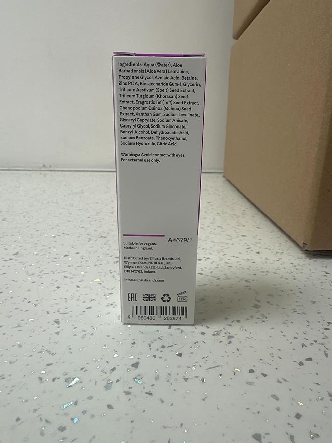 Q+A Azelaic Acid Balancing Serum (30ml), Natural Face Serum with Zinc PCA and Antioxidant Super Grains, Fragrance Free Skincare, Smoothes Skin