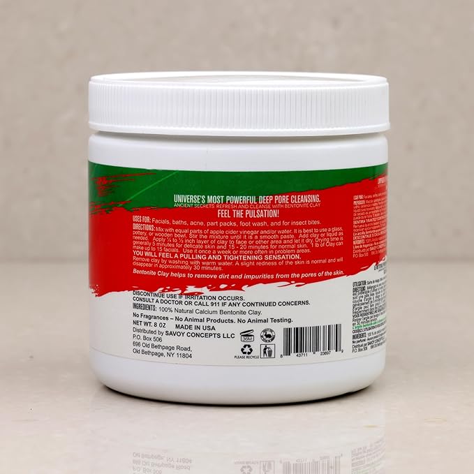 Mayan Magic Mud Powerful Deep Pore Cleansing Clay 8.0oz Strawberry Margarita