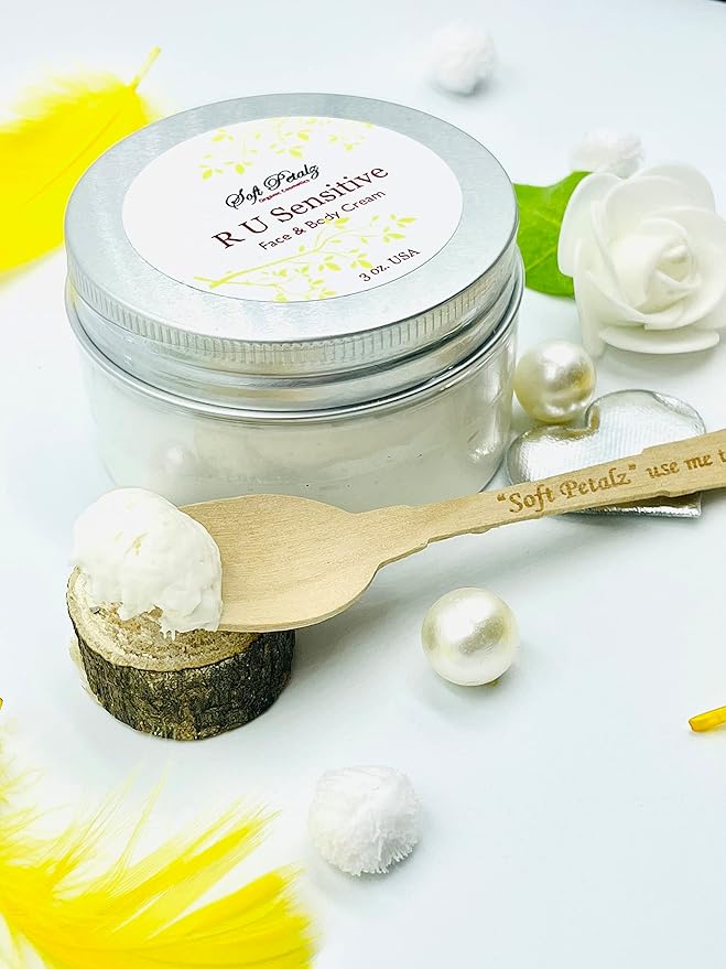 R U Senstitive Face & Body Cream Fragrance-Free, Mica-Free, Paraben-Free
