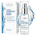 Skin Aesthetics Hyaluronic Acid Serum for Face - Dermatologist Tested - with Collagen for Anti-Aging, Ultra Hydrating, Fine Lines, Wrinkles & Acne Scar Treatment - Clean Beauty, Korean Skincare