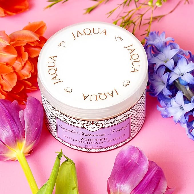Jaqua Lavender Buttercream Frosting Whipped Organic Body Scrub