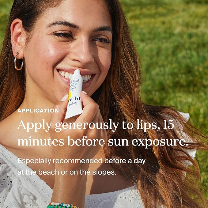Supergoop! PLAY Lip Balm SPF 30 with Mint, 0.5 fl oz - Broad Spectrum SPF Lip Balm with Hydrating Honey, Shea Butter & Sunflower Seed Oil - Great for Active Days