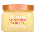Tree Hut Sunshine Sorbet Shea Sugar Scrub, Exfoliating, Hydrating & Moisturizing Body Scrub with Shea Butter & Nourishing Essential Oils, Smooth & Soften Skin, 18 oz