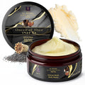 African Shea Butter Raw Organic Shea Butter for Skin 8 Oz African Musk – USDA Organic Certified All-Natural Moisturizer for Face, Hair and Body Care, Suitable for All Skin Types